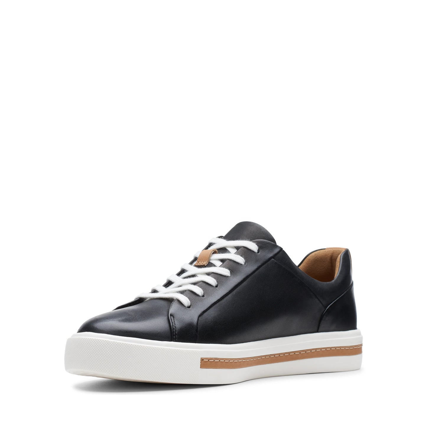 Sneakers De La Marca Clarks Para Mujer Modelo Un Maui Lace Black Leather En Color Negro