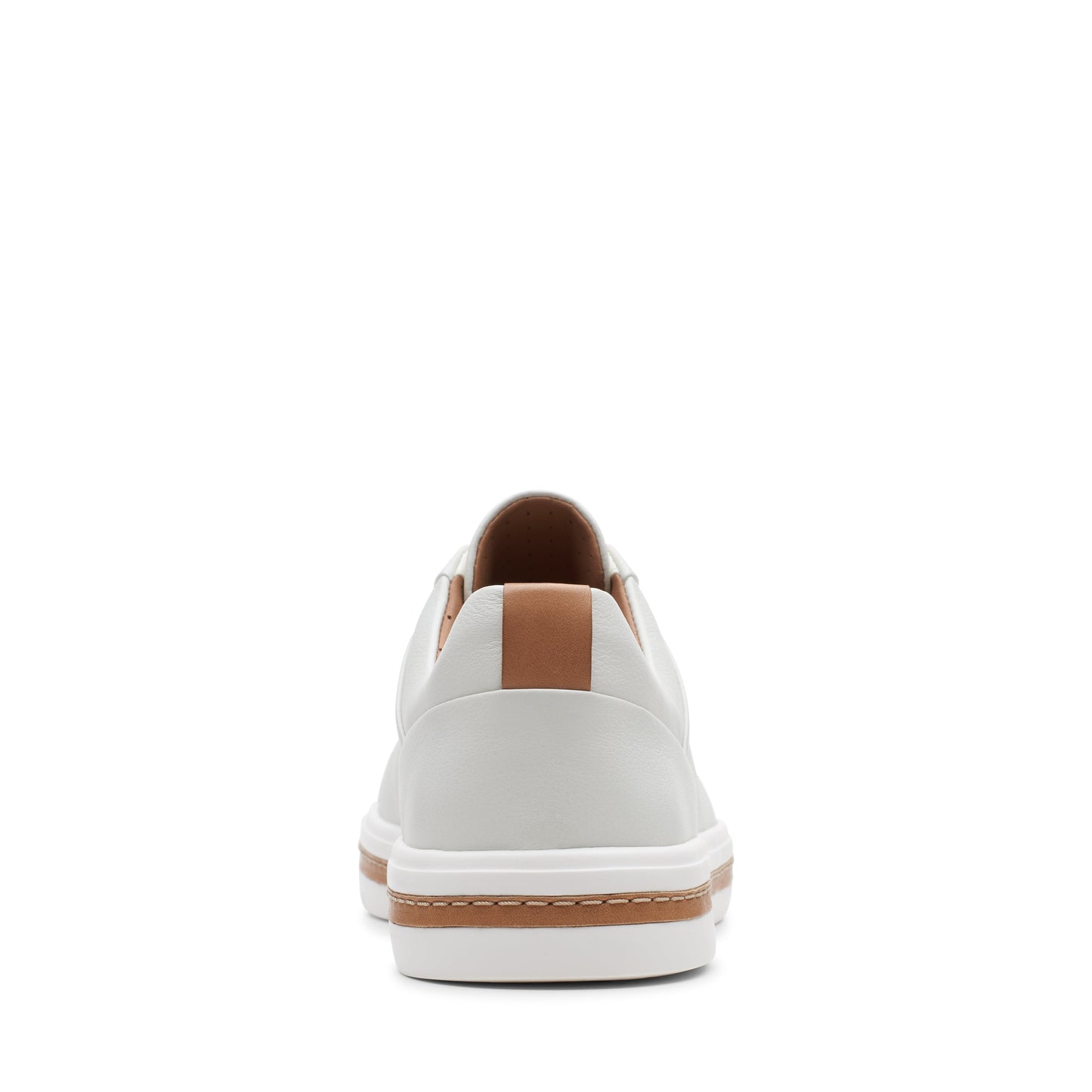 Sneakers De La Marca Clarks Para Mujer Modelo Un Maui Lace White Leather En Color Blanco