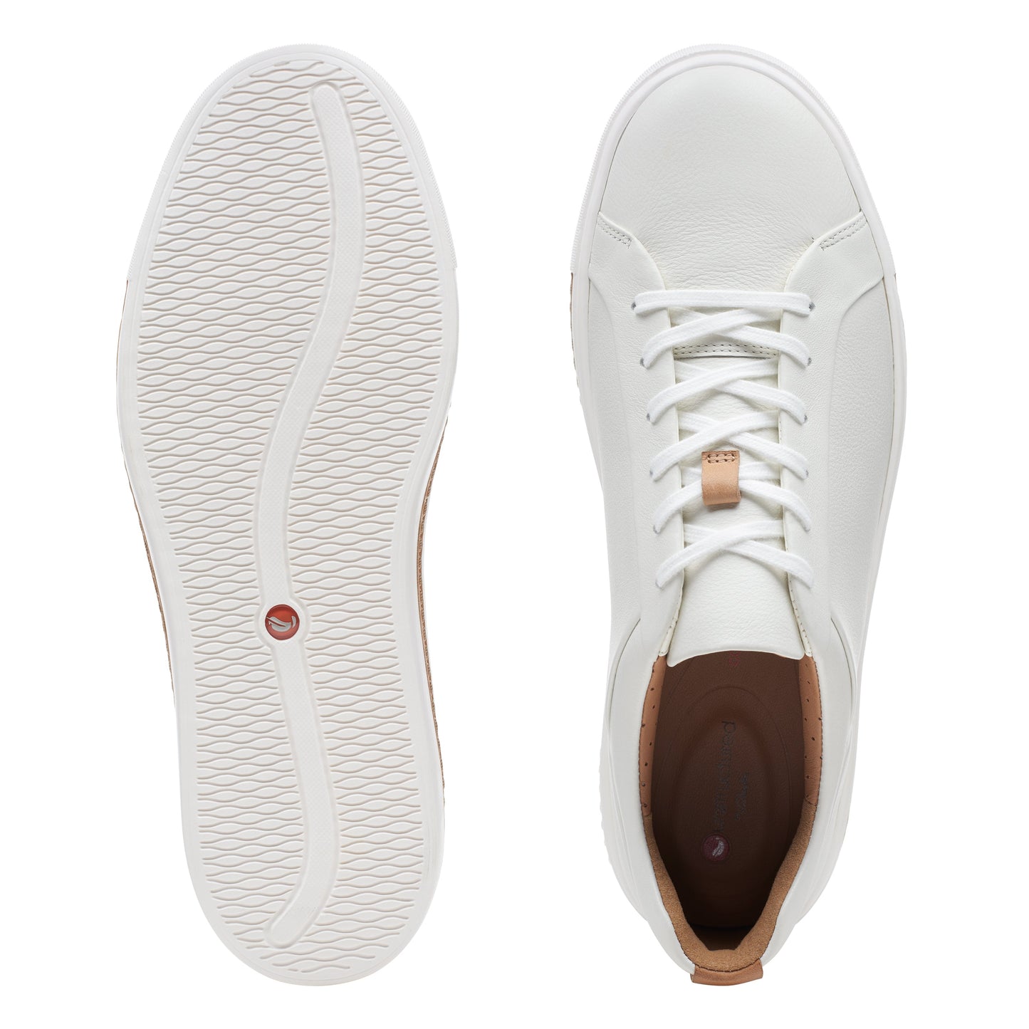 Sneakers De La Marca Clarks Para Mujer Modelo Un Maui Lace White Leather En Color Blanco