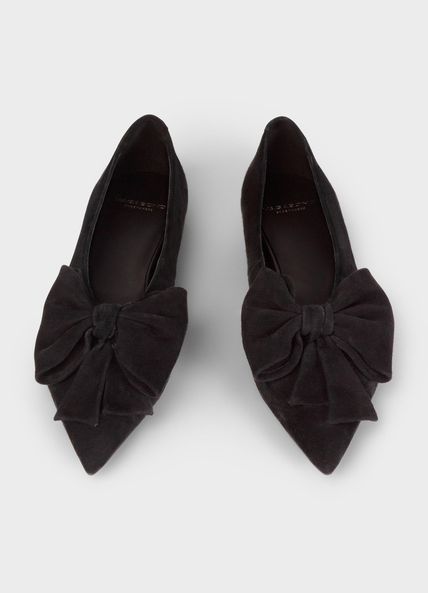 VAGABOND | BALLERINAS | DAMEN | HERMINE NUBUK SCHWARZ | SCHWARZ