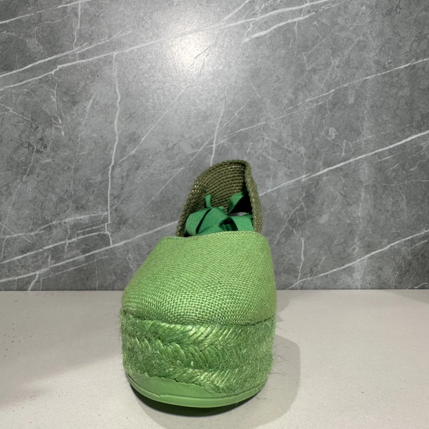 VIGUERA | Damen-Espadrilles | Pistazienleinen