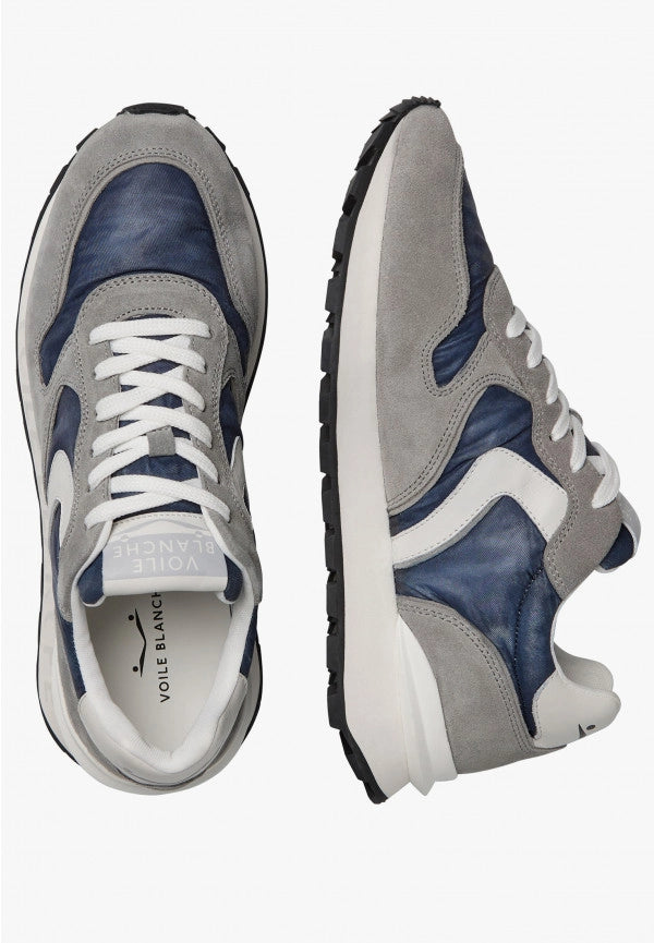 VOILE BLANCHE | SNEAKER | MANN | PARIS RACE MANN GRAU-BLAU