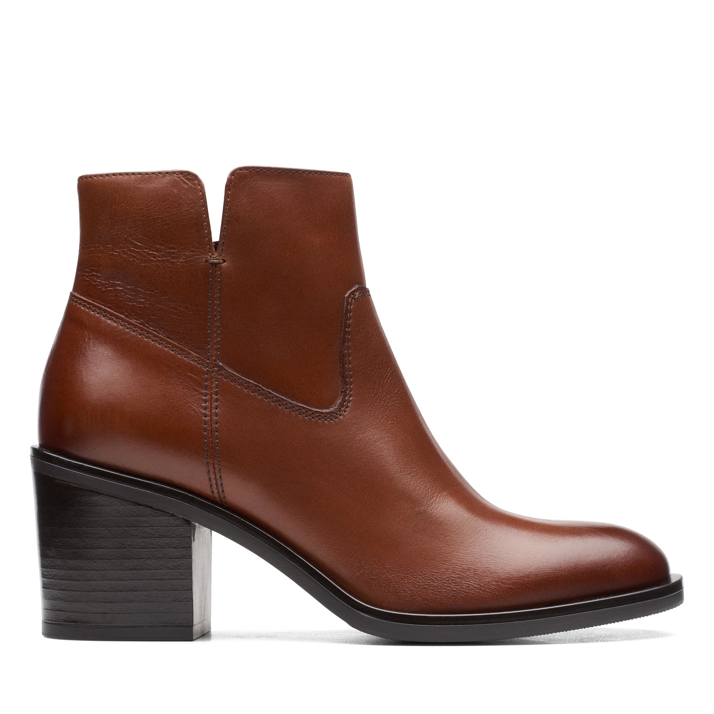Botas De La Marca Clarks Para Mujer Modelo Valvestino Lo Dark Tan Lea En Color Marrón