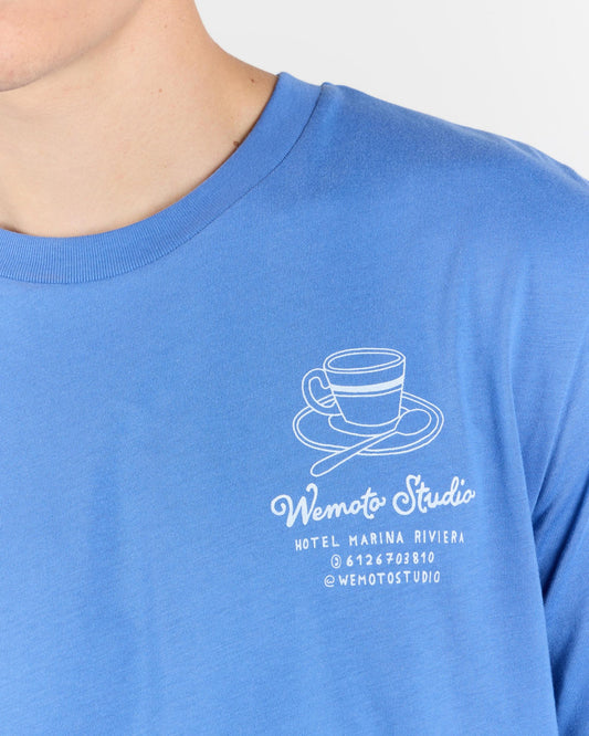 WEMOTO | Tシャツ | メンズ | マリーナTシャツ ブライトブルー