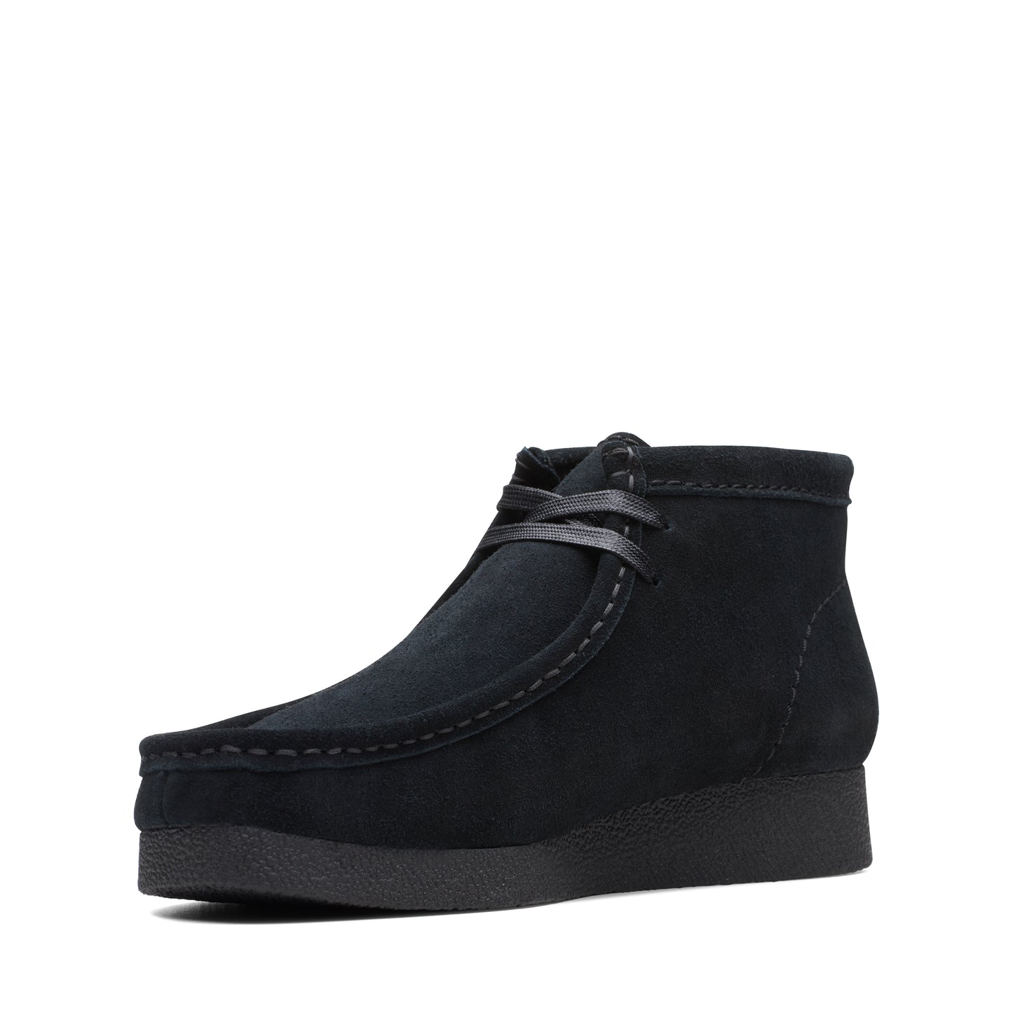 CLARKS | WALLABEE | MUJER | WALLABEE EVO BT BLACK SUEDE | NEGRO