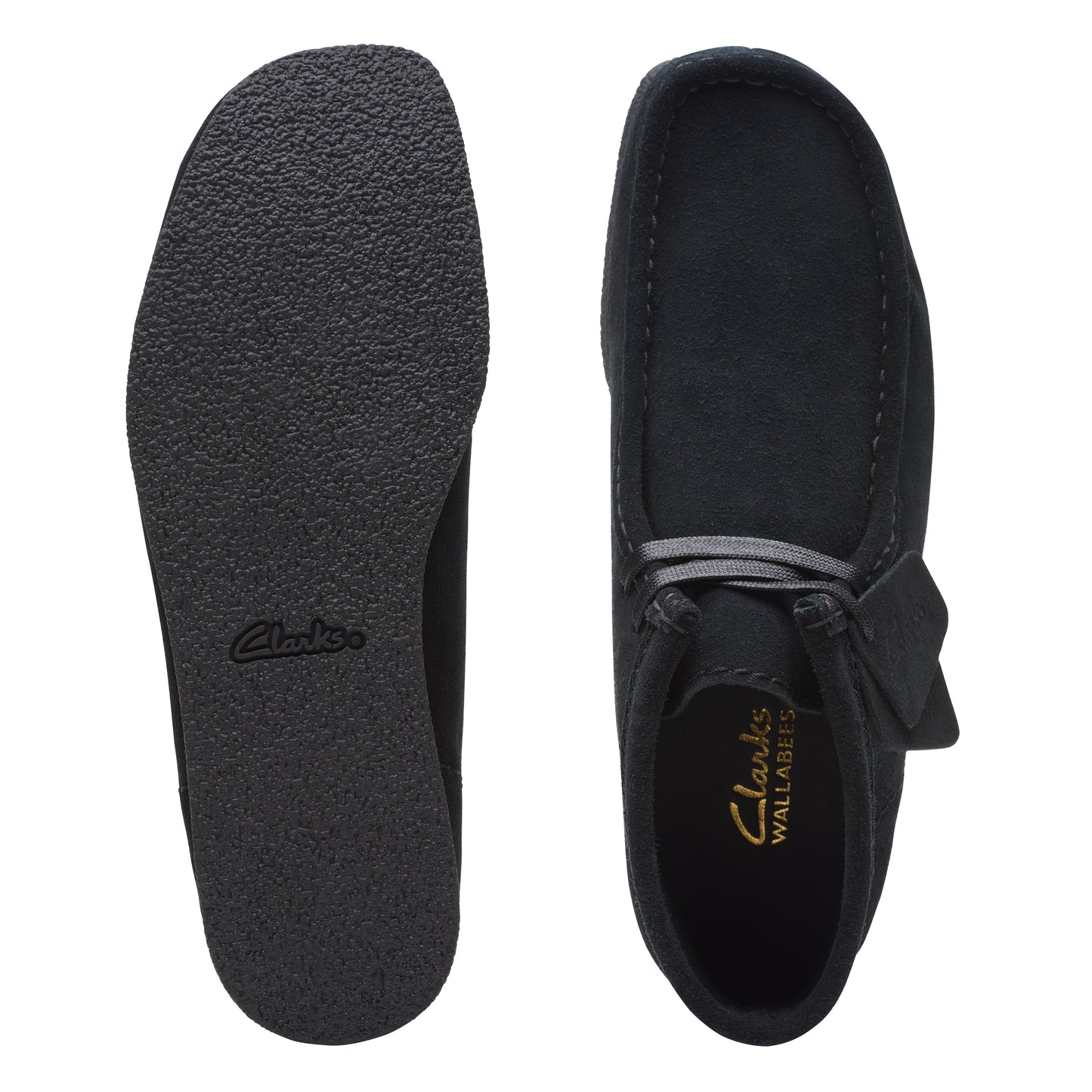 CLARKS | WALLABEE | MUJER | WALLABEE EVO BT BLACK SUEDE | NEGRO