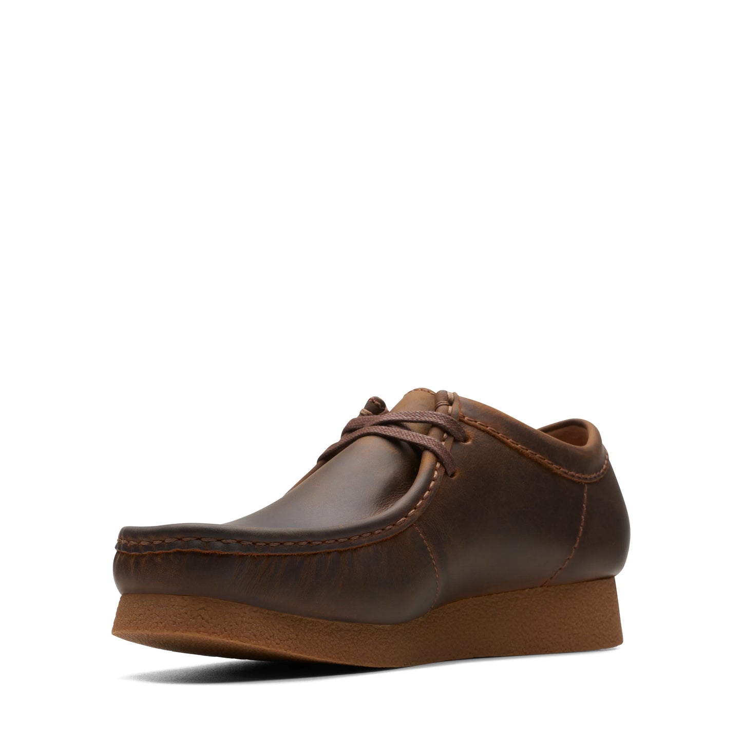 Zapatos Casual De La Marca Clarks Para Hombre Modelo Wallabeeevo Beeswax En Color Marrón
