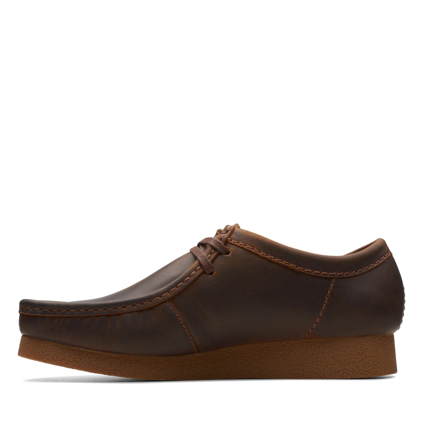 Zapatos Casual De La Marca Clarks Para Hombre Modelo Wallabeeevo Beeswax En Color Marrón