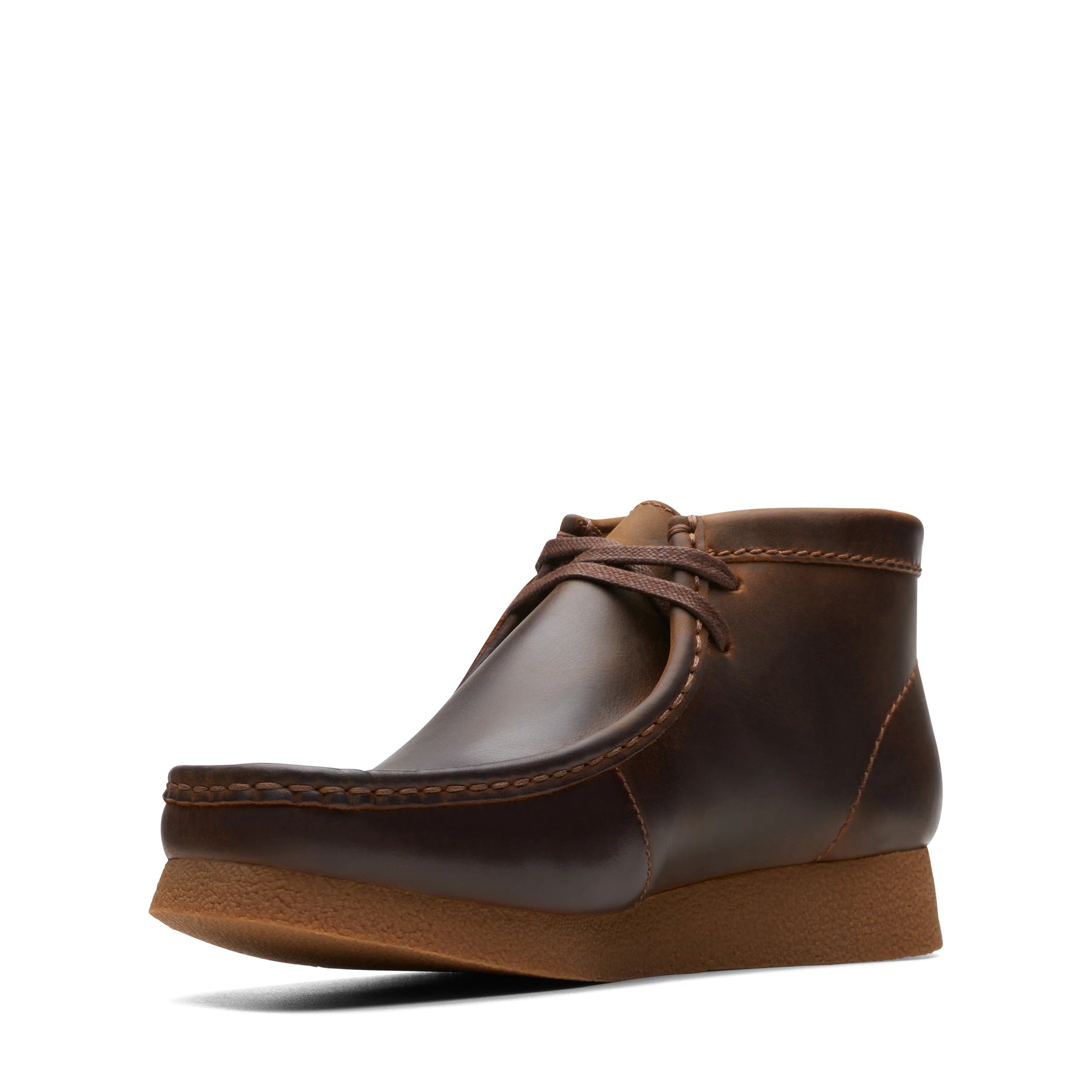 Botas De La Marca Clarks  Para Hombre Modelo Wallabeeevo Bt Beeswax En Color Marrón