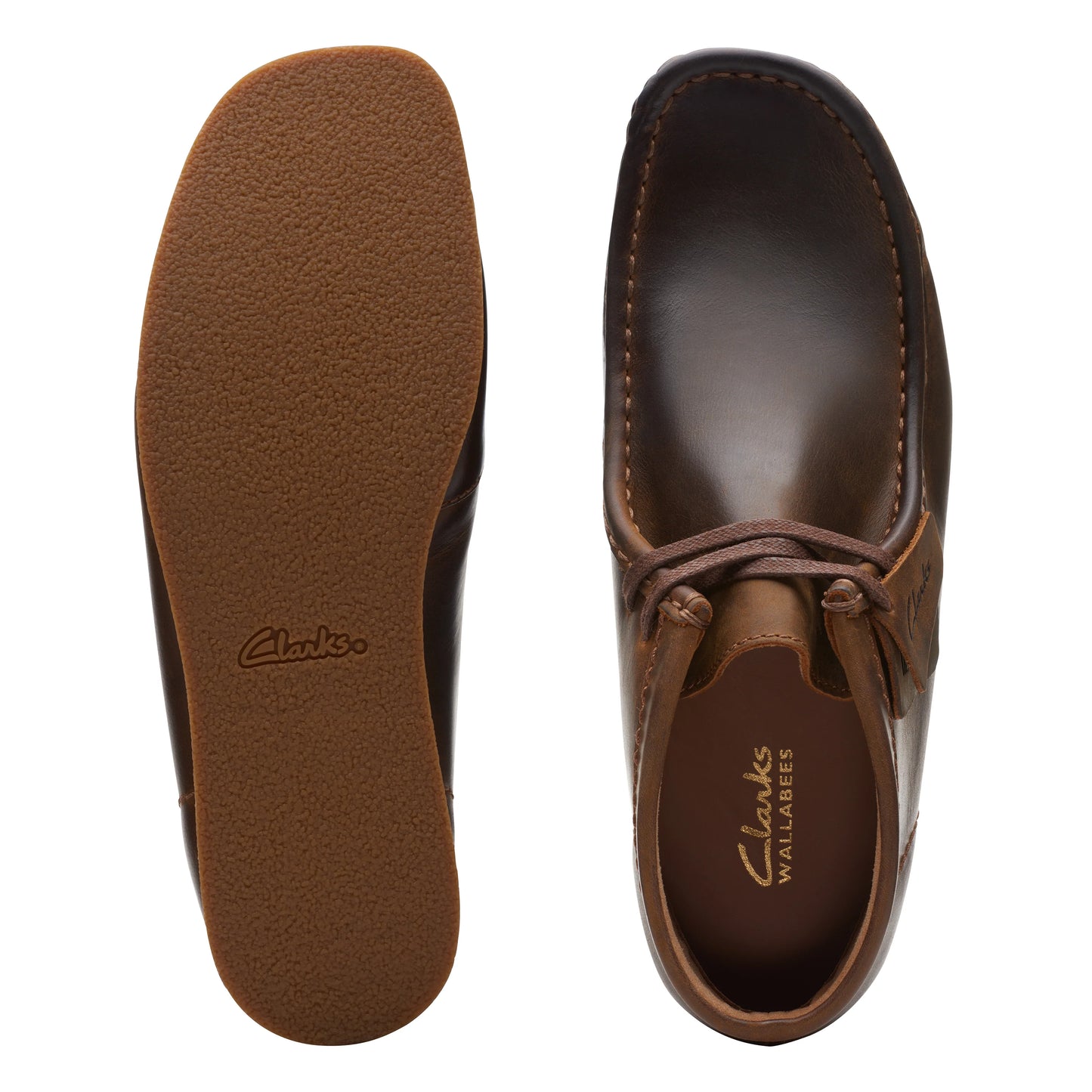 Botas De La Marca Clarks Para Hombre Modelo Wallabeeevo Bt Beeswax En Color Marrón