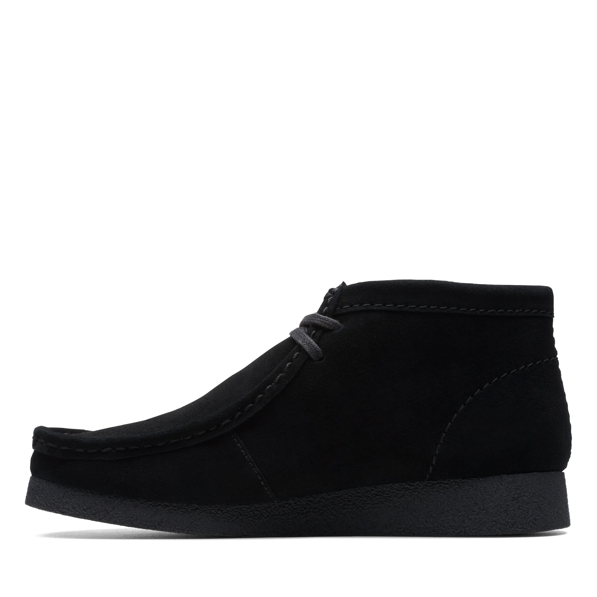 Botas De La Marca Clarks  Para Hombre Modelo Wallabeeevo Bt Black Sde En Color Negro