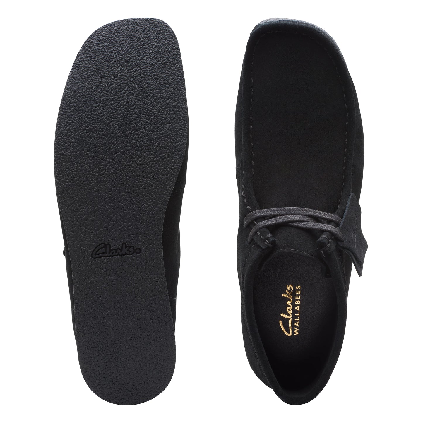Botas De La Marca Clarks Para Hombre Modelo Wallabeeevo Bt Black Sde En Color Negro