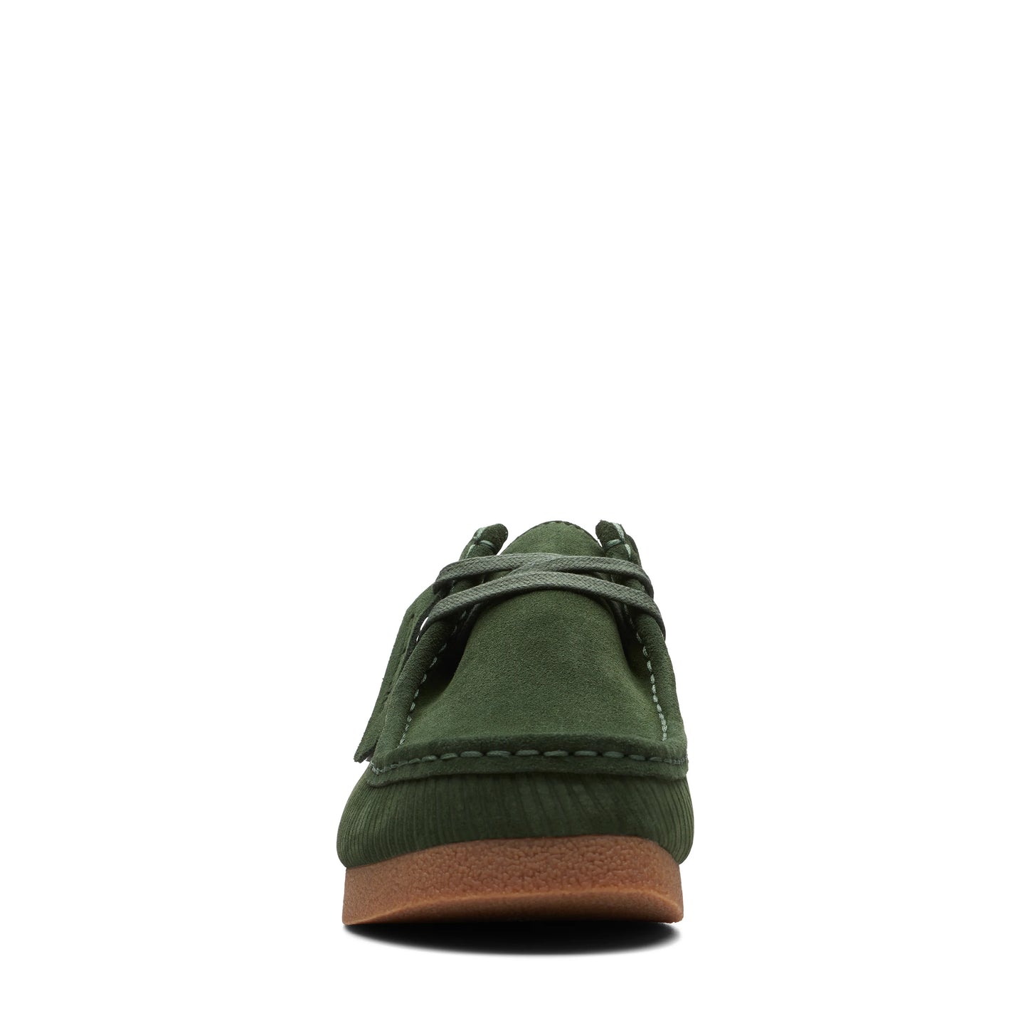 Wallabee De La Marca Clarks Para Hombre Modelo Wallabee Evo Dark Green Suede En Color Verde