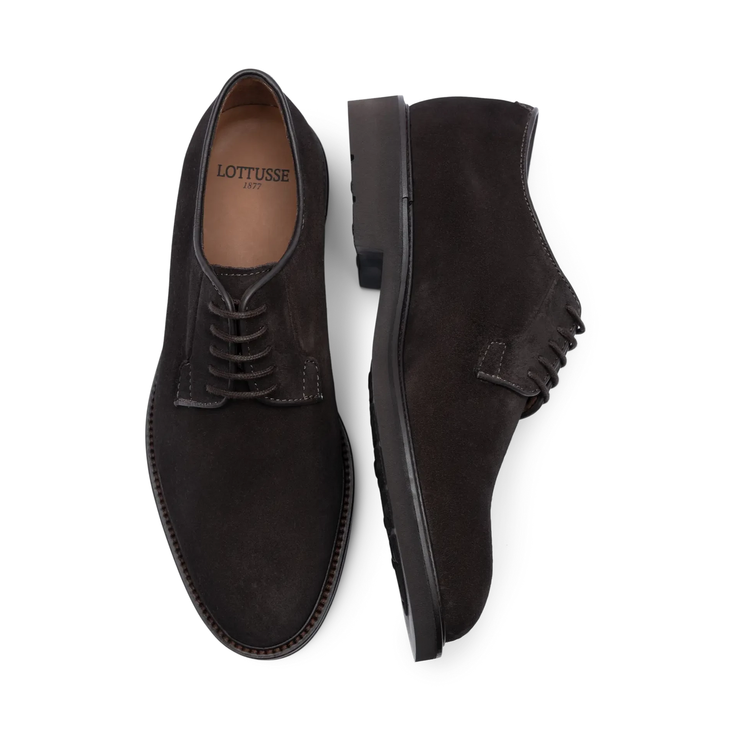 LOTTUSSE | BLUCHER HOMME | BALTIMORE BUCKSTER MOCHA | MARRON