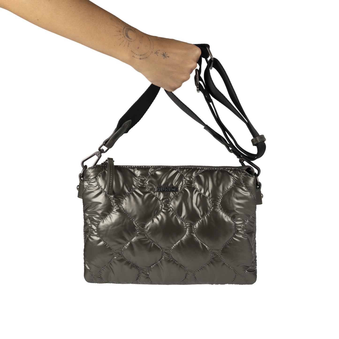 MUNICH | BOLSOS | MUJER | COVER CROSSBODY KHAKI | CAQUI