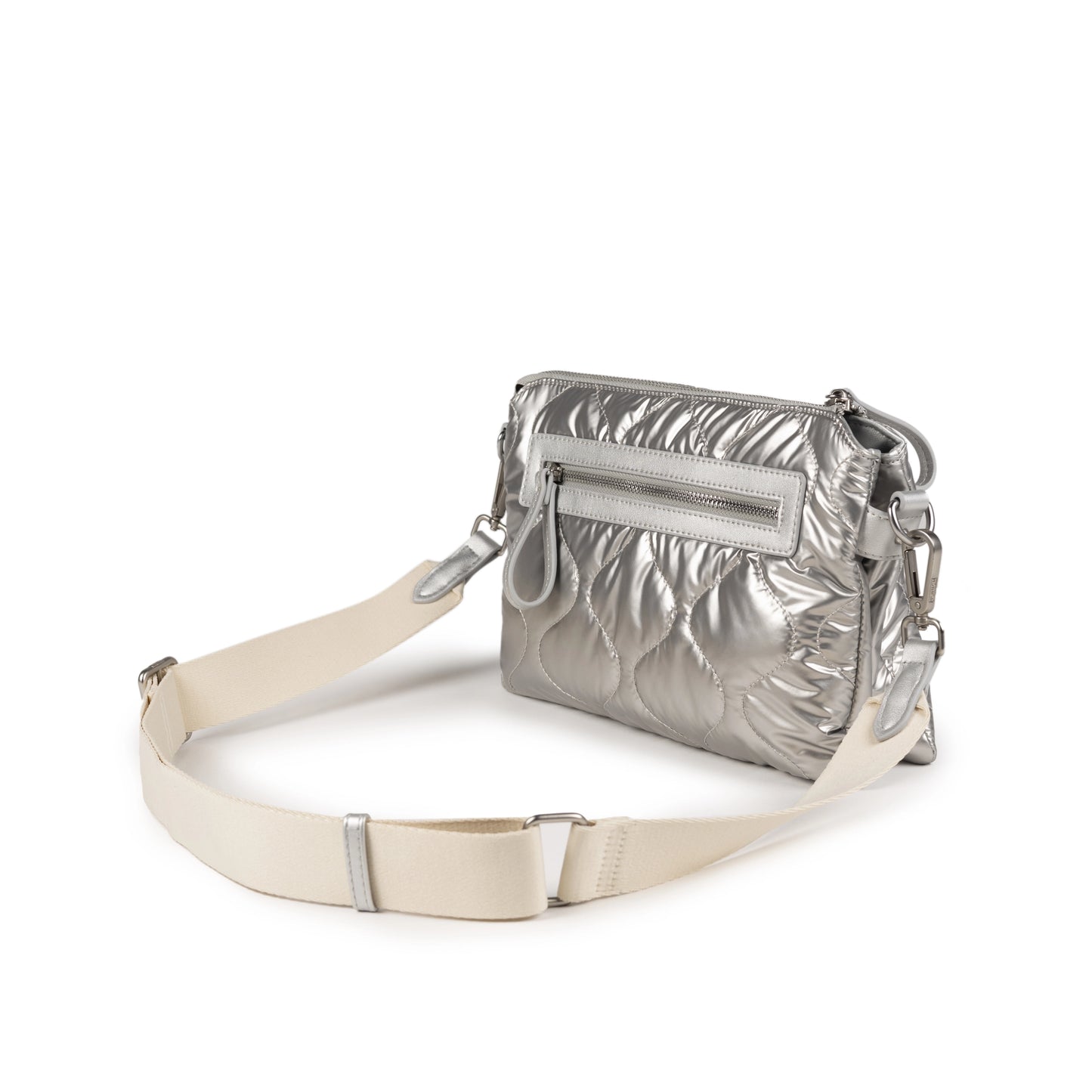 MUNICH | BOLSOS | MUJER | COVER CROSSBODY HOBO SILVER | PLATEADO