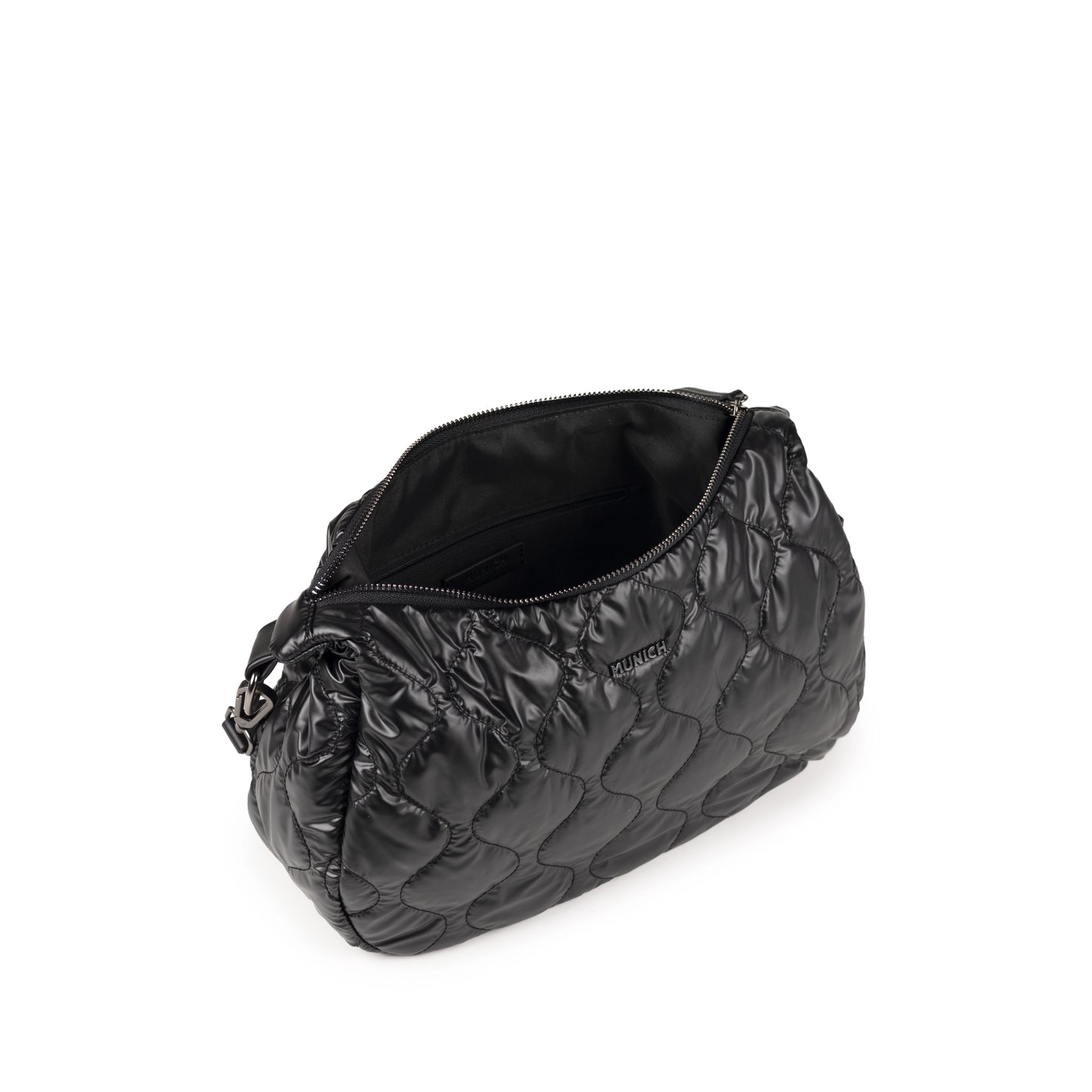 MUNICH | BOLSOS | MUJER | COVER CROSSBODY HOBO BLACK | NEGRO