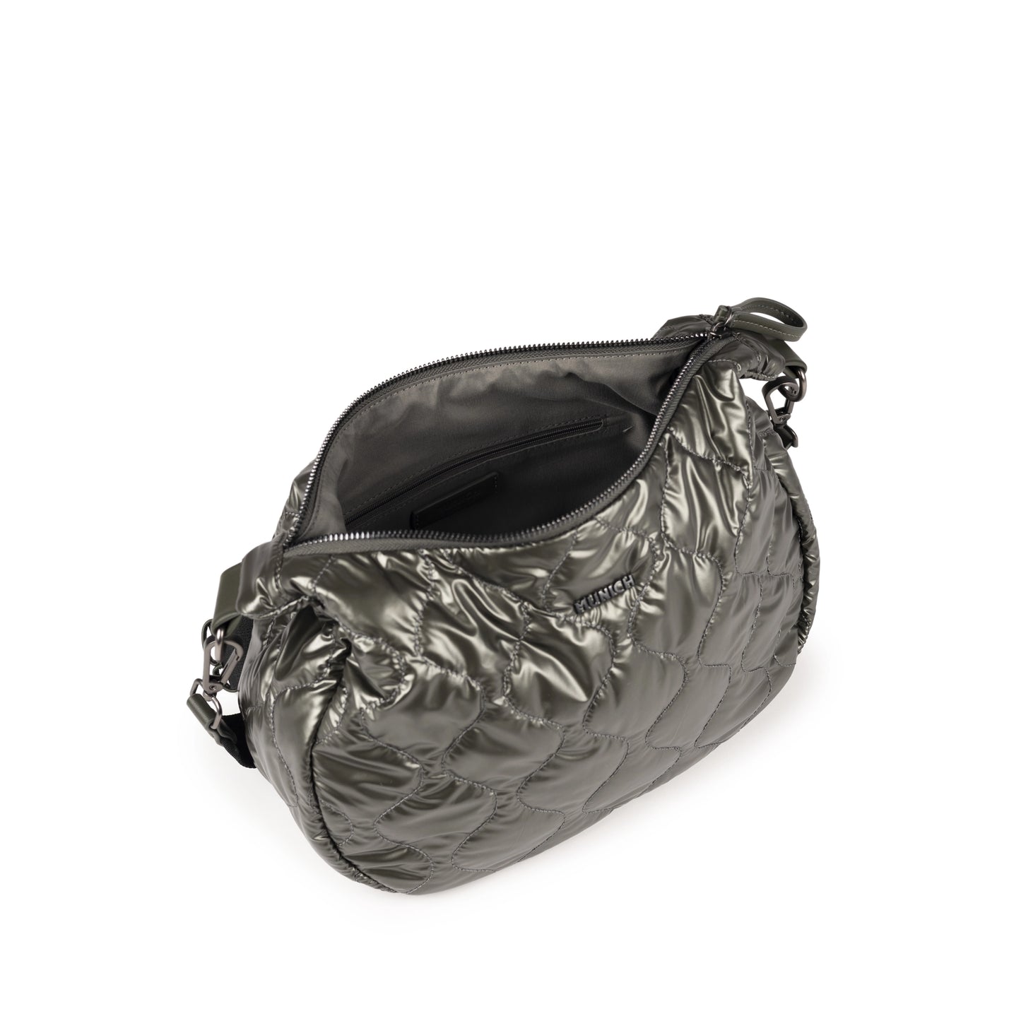 MUNICH | BOLSOS | MUJER | COVER CROSSBODY HOBO KHAKI | CAQUI