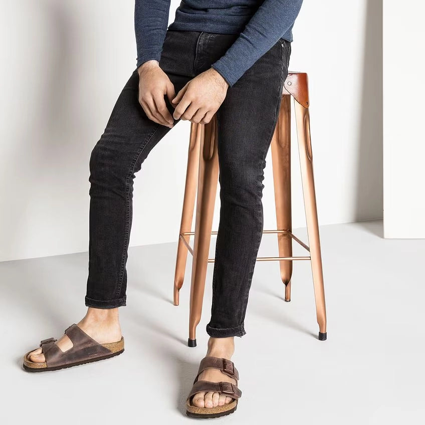 BIRKENSTOCK | SANDALES | UNISEXE | ARIZONA SFB LEOI LA HABANE | ÉTROIT