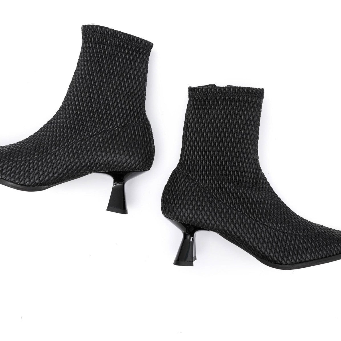 AUDLEY | WOMEN'S BOOTS | MIMI RICE NAPPA RICE STRECHT BLACK | BLACK