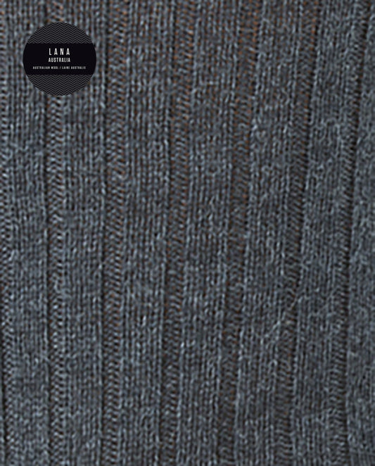 PUNTO BLANCO | MEN'S SOCKS | CLASSIC AUSTRALIAN WOOL | GREY