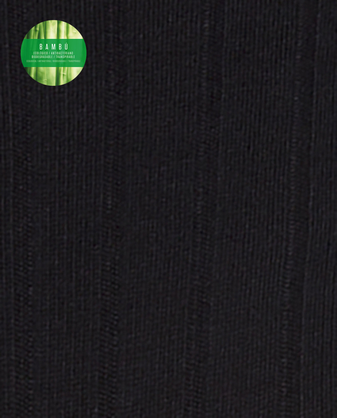 WEISSER STRICK | HERRENSOCKEN | BAMBUS | SCHWARZ