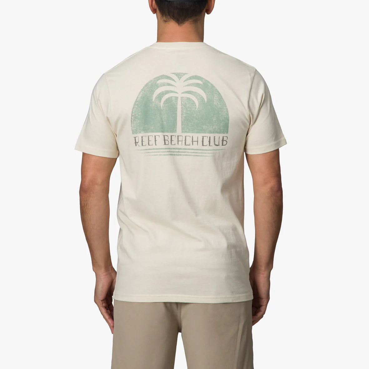 REEF | HERREN T-SHIRT | SKACH CREME | BEIGE
