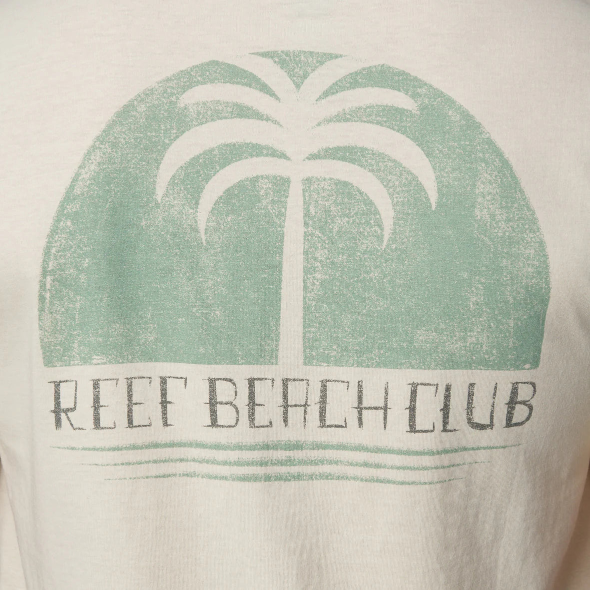 REEF | HERREN T-SHIRT | SKACH CREME | BEIGE