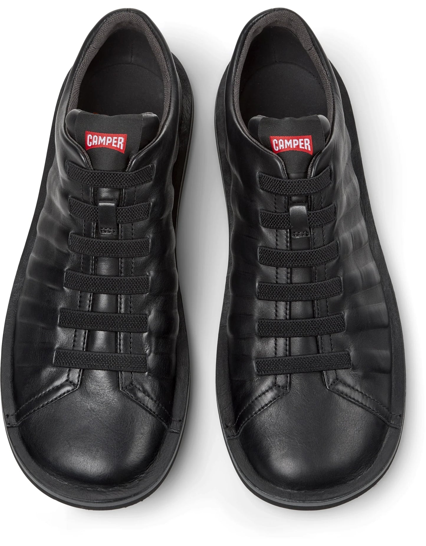 Zapatos Casual Para Hombre De La Marca Camper Modelo Beetle Smooth Negro/Human Ry Suri-Nero De Color Negro