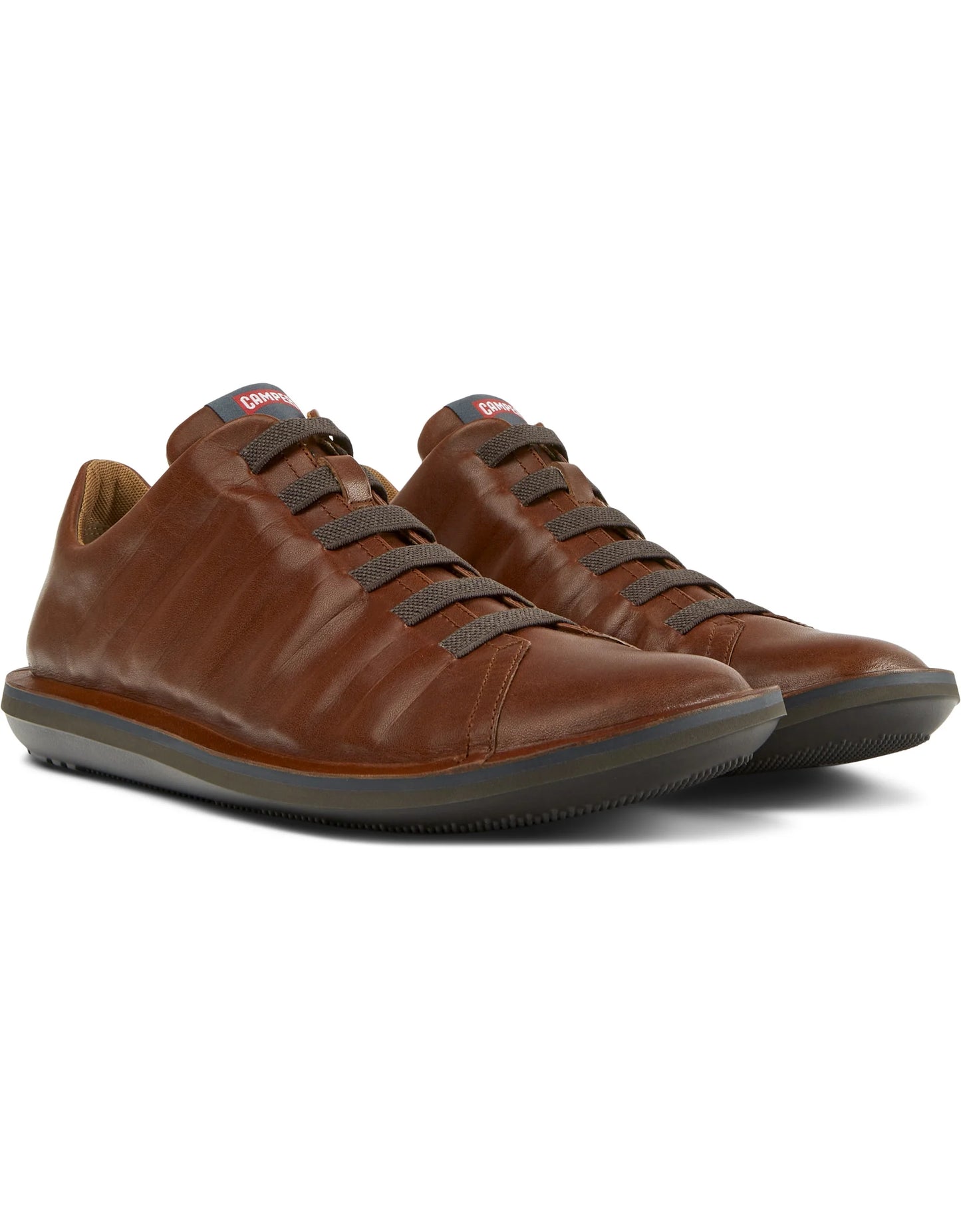 Zapatos Casual Para Hombre De La Marca Camper Modelo Beetle Dallas Cola/Human Ry Navy-Marrone De Color Marrón