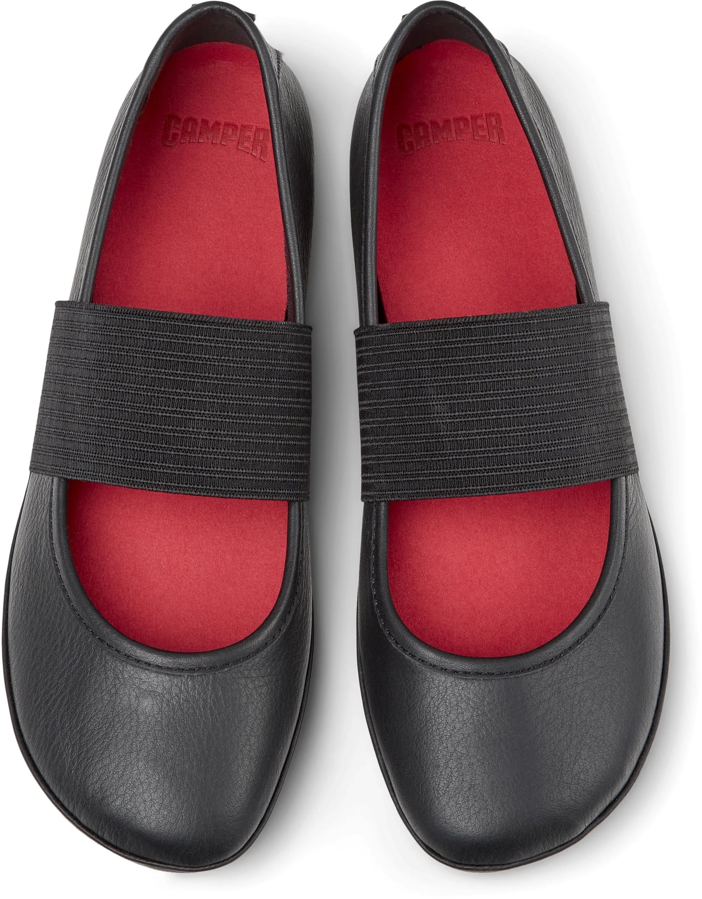 Bailarinas Para Mujer De La Marca Camper Modelo Right Nina Sella Negro (Negro)/Isla Ry Negro De Color Negro