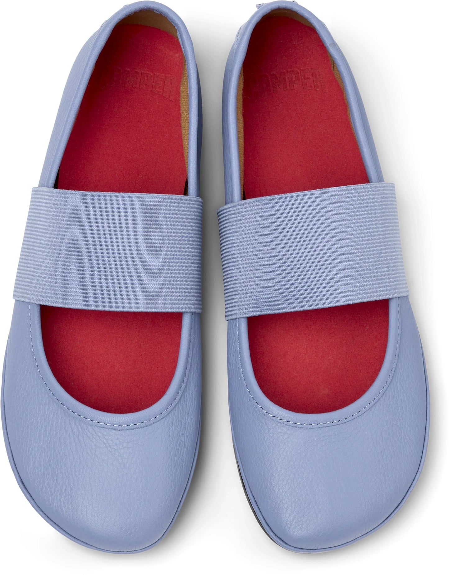 Bailarinas Para Mujer De La Marca Camper Modelo Right Nina Sella Luar (Luar)/Isla Ry Negro De Color Azul