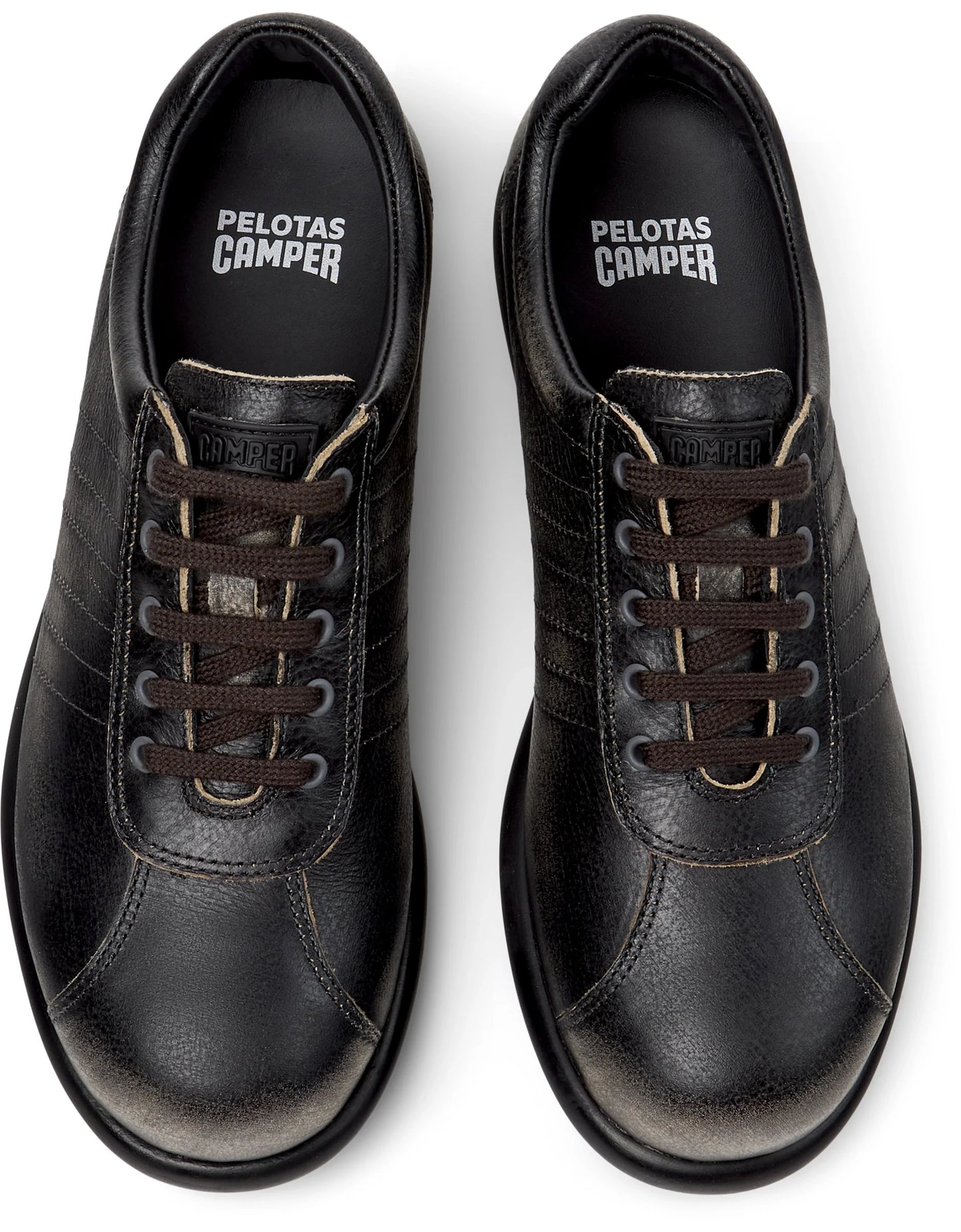 Zapatos Casual Para Mujer De La Marca Camper Modelo Pelotas Ariel Soweto Brush Meteor-Hely/Ari.Negro(Lft) Multicolor