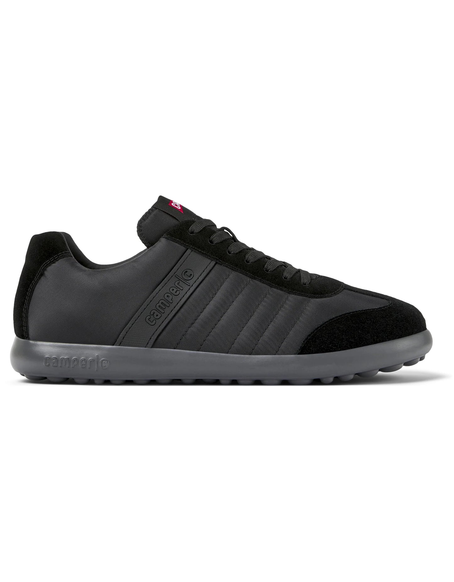 Sneakers Para Hombre De La Marca Camper Modelo Pelotas Xlf Rug Negro,Apolo Negro/Fiesta Concrete De Color Negro