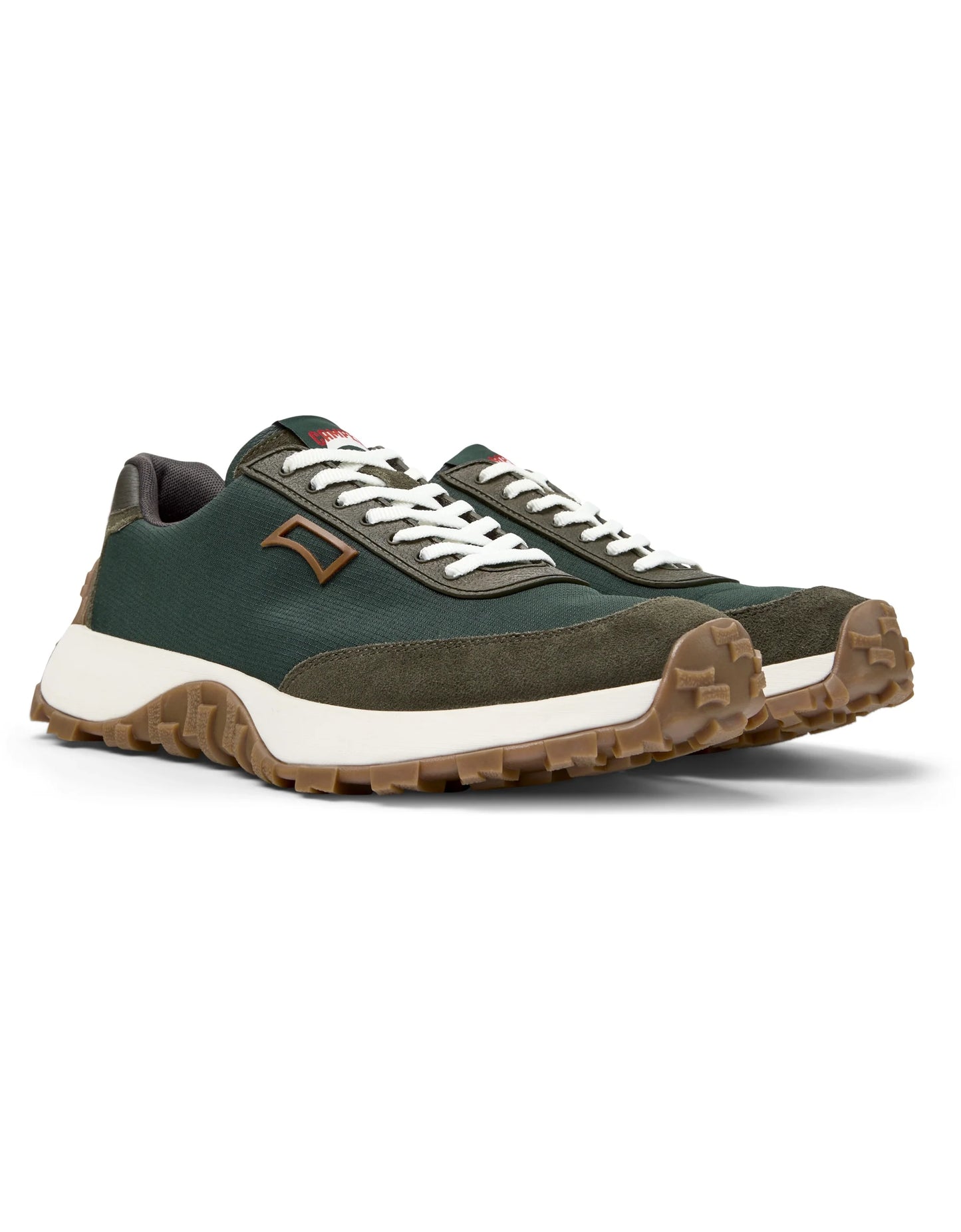 Sneakers Para Hombre De La Marca Camper Modelo Drift Trail Rug Ufo,Camisole Arume/Dtr.Houston-Miel De Color Verde