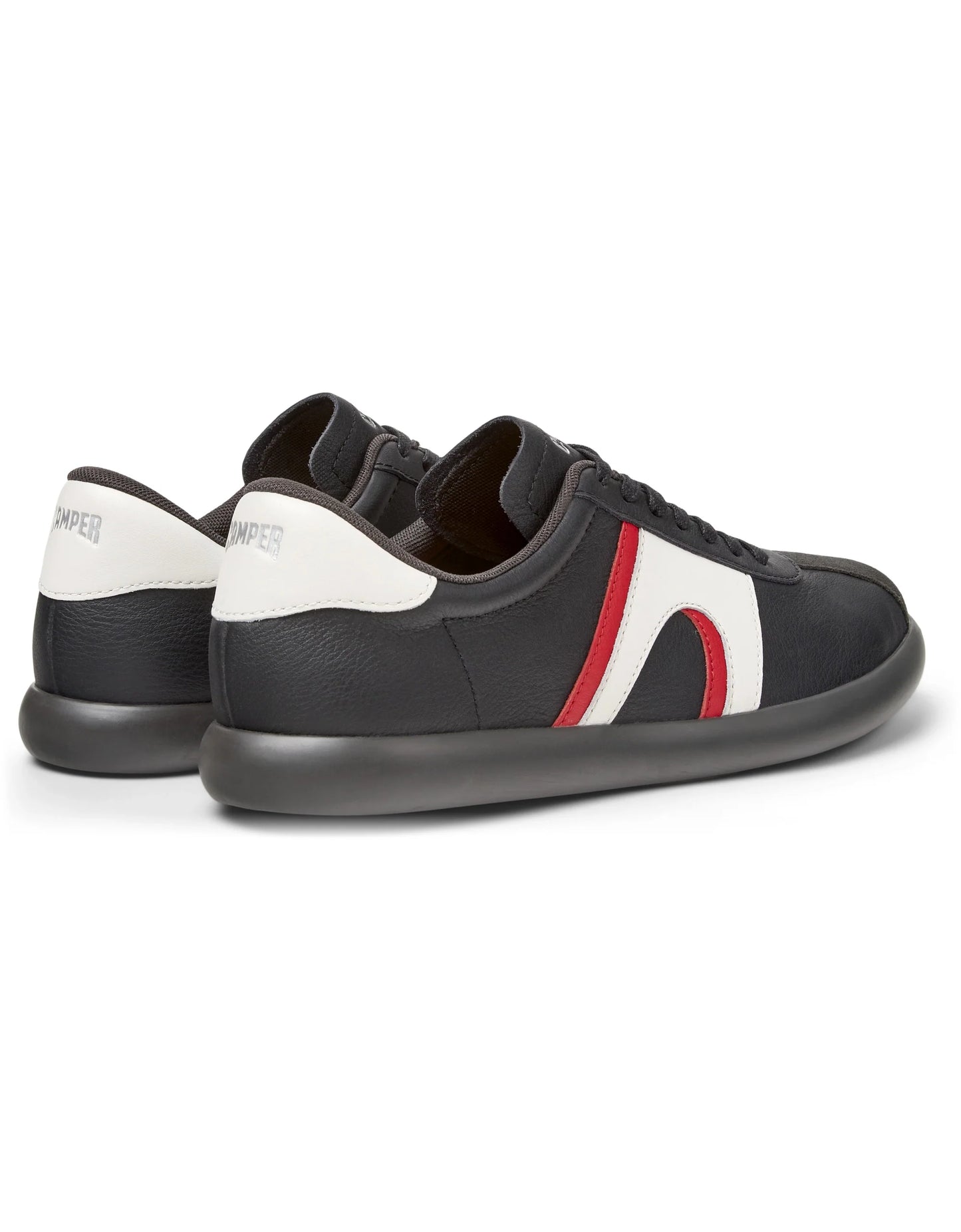 Sneakers Para Hombre De La Marca Camper Modelo Pelotas Soller Rug Meteor,Sella Negro/Psoller Meteor De Color Negro