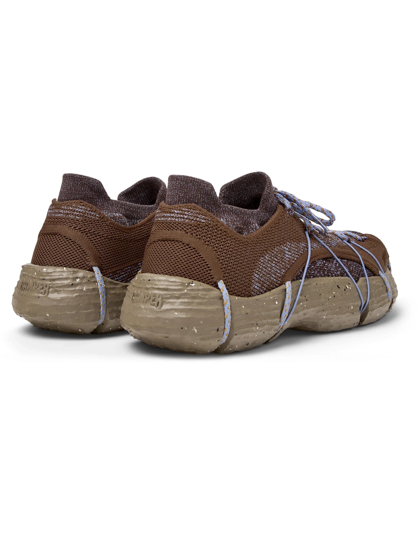 Sneakers Para Hombre De La Marca Camper Modelo Roku Knitted Oleo-Luar/Roku Arena Multicolor