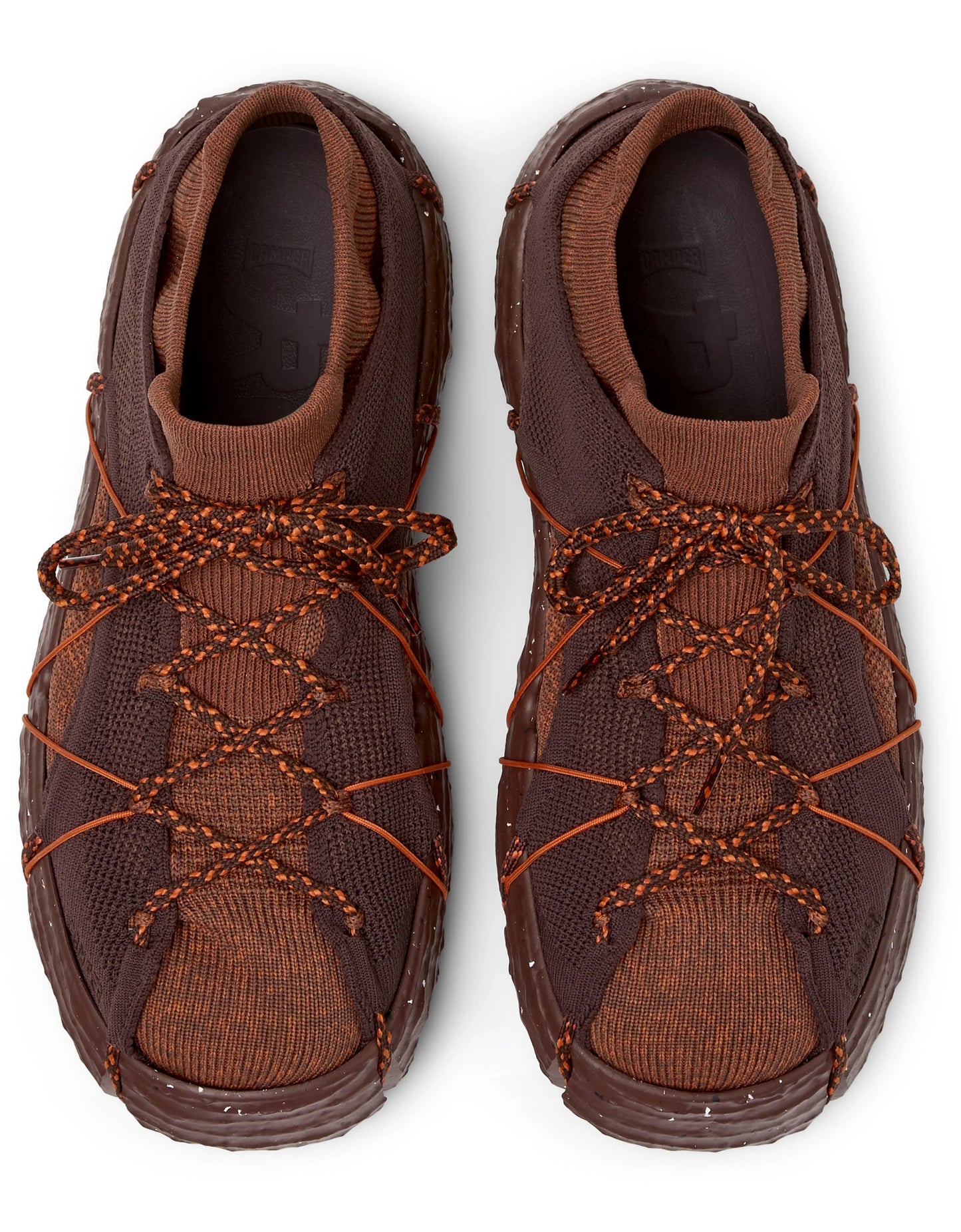 Sneakers Para Hombre De La Marca Camper Modelo Roku Knitted Beizos-Cola/Roku Beizos Multicolor