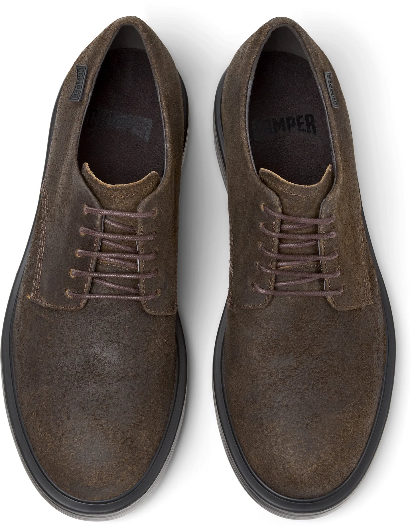 Zapatos Casual Para Hombre De La Marca Camper Modelo Dean Flipside Walrus/Dean Negro De Color Marrón