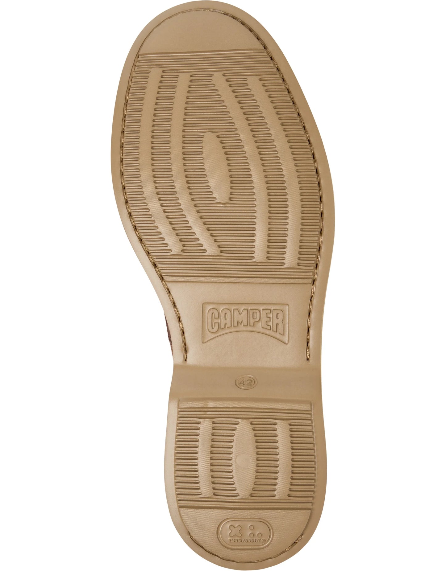 Zapatos Casual Para Hombre De La Marca Camper Modelo Norman Pello Cola/Norman Area De Color Marrón