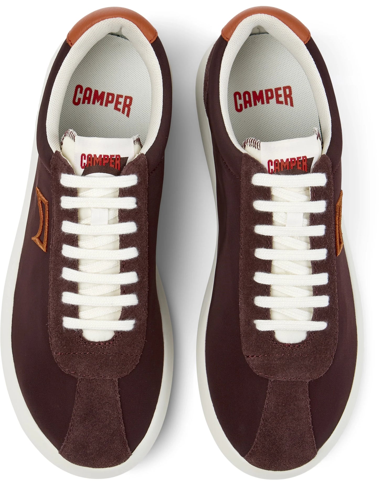 Sneakers Para Hombre De La Marca Camper Modelo Pelotas Xlf Rug Beizos,Vega Beizos/Fiesta Houston De Color Burdeos
