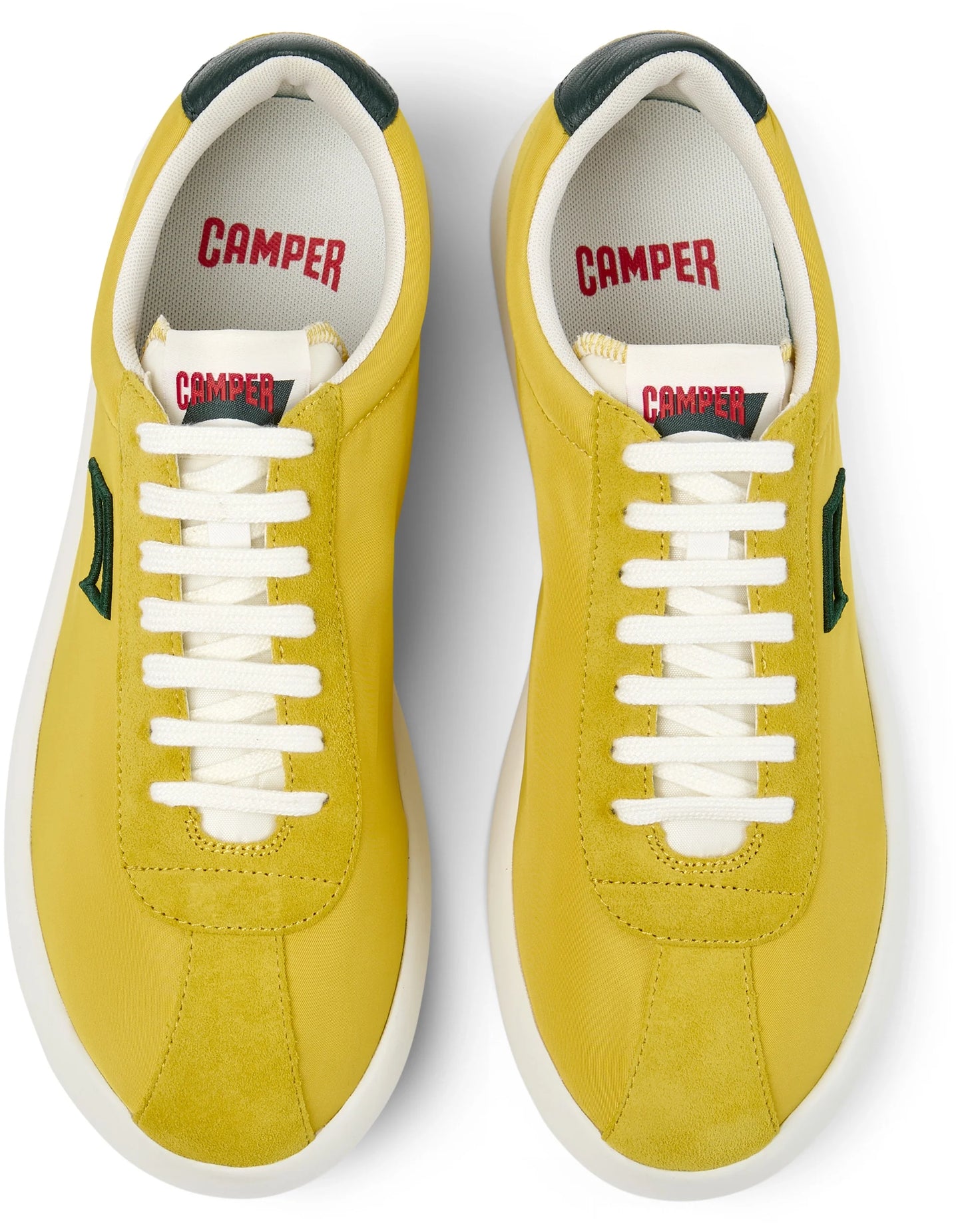 Sneakers Para Hombre De La Marca Camper Modelo Pelotas Xlf Rug Millo,Vega Millo/Fiesta Houston De Color Amarillo