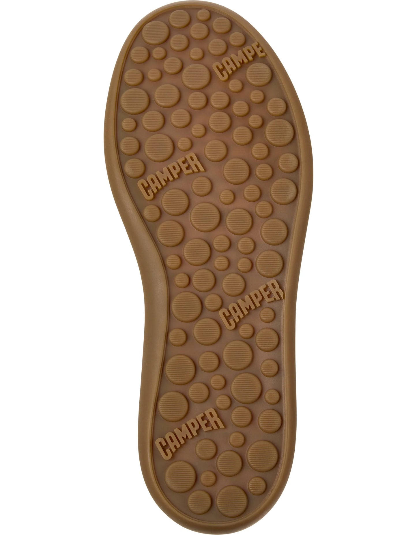 Sneakers Para Hombre De La Marca Camper Modelo Pelotas Soller Rug Beizos,Pong Beizos/Psoller Miel De Color Burdeos