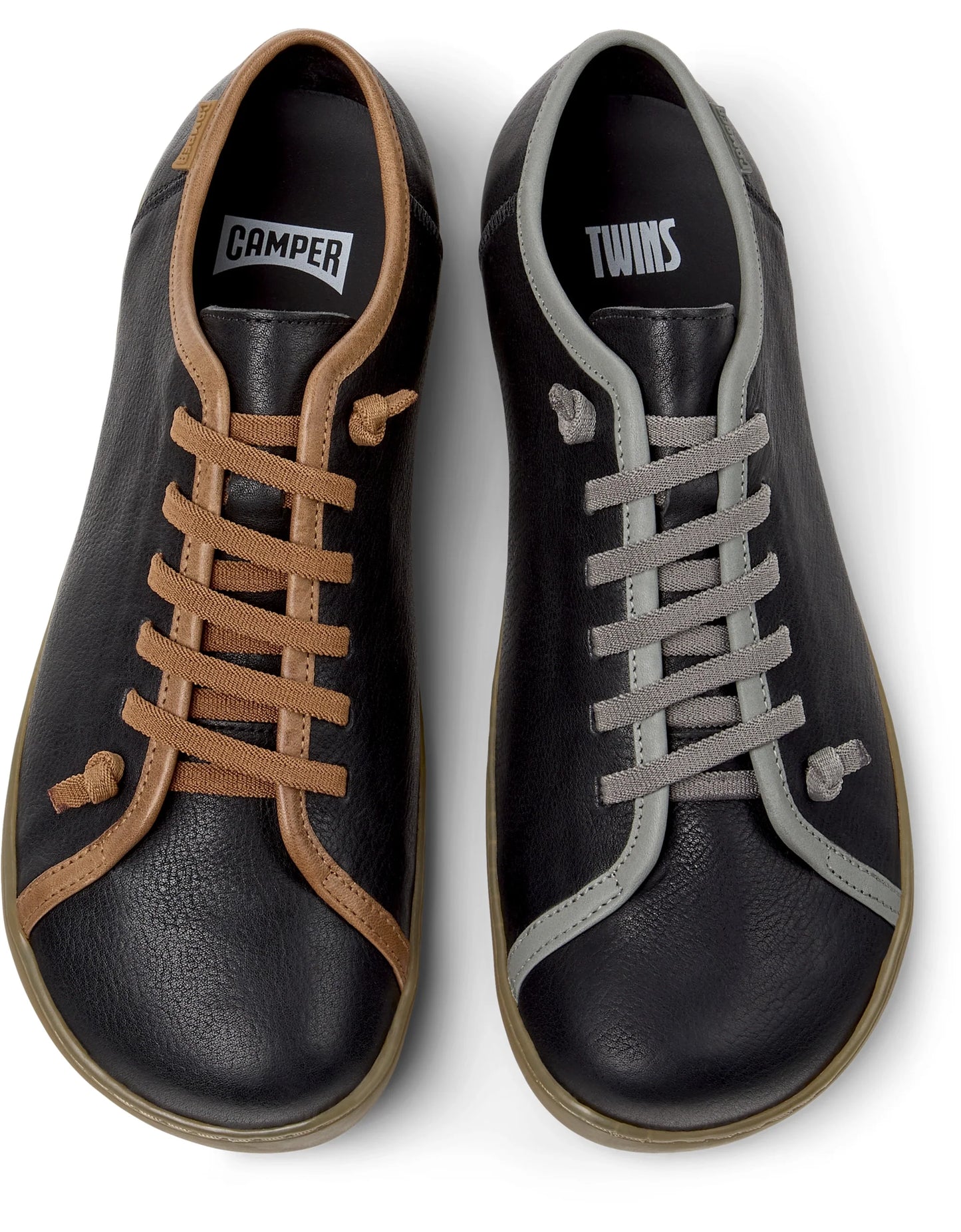 Zapatos Casual Para Hombre De La Marca Camper Modelo Tws Soweto Negro,Igar/Cami Ry Miel (P) De Color Negro