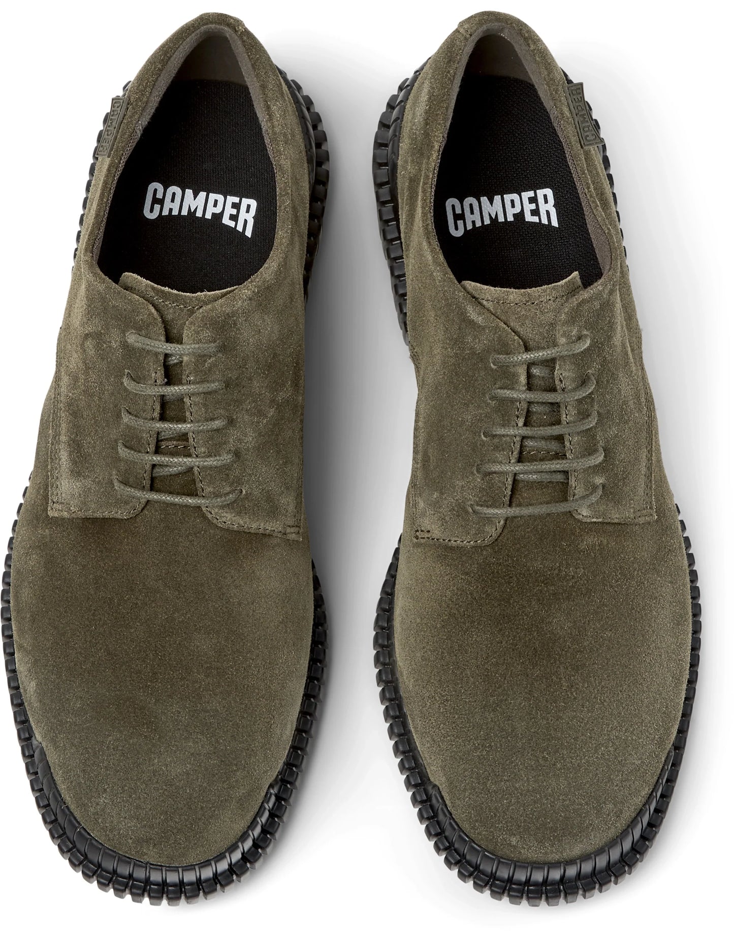 Zapatos Casual Para Hombre De La Marca Camper Modelo Pix Pello Ufo/Pix Negro De Color Verde