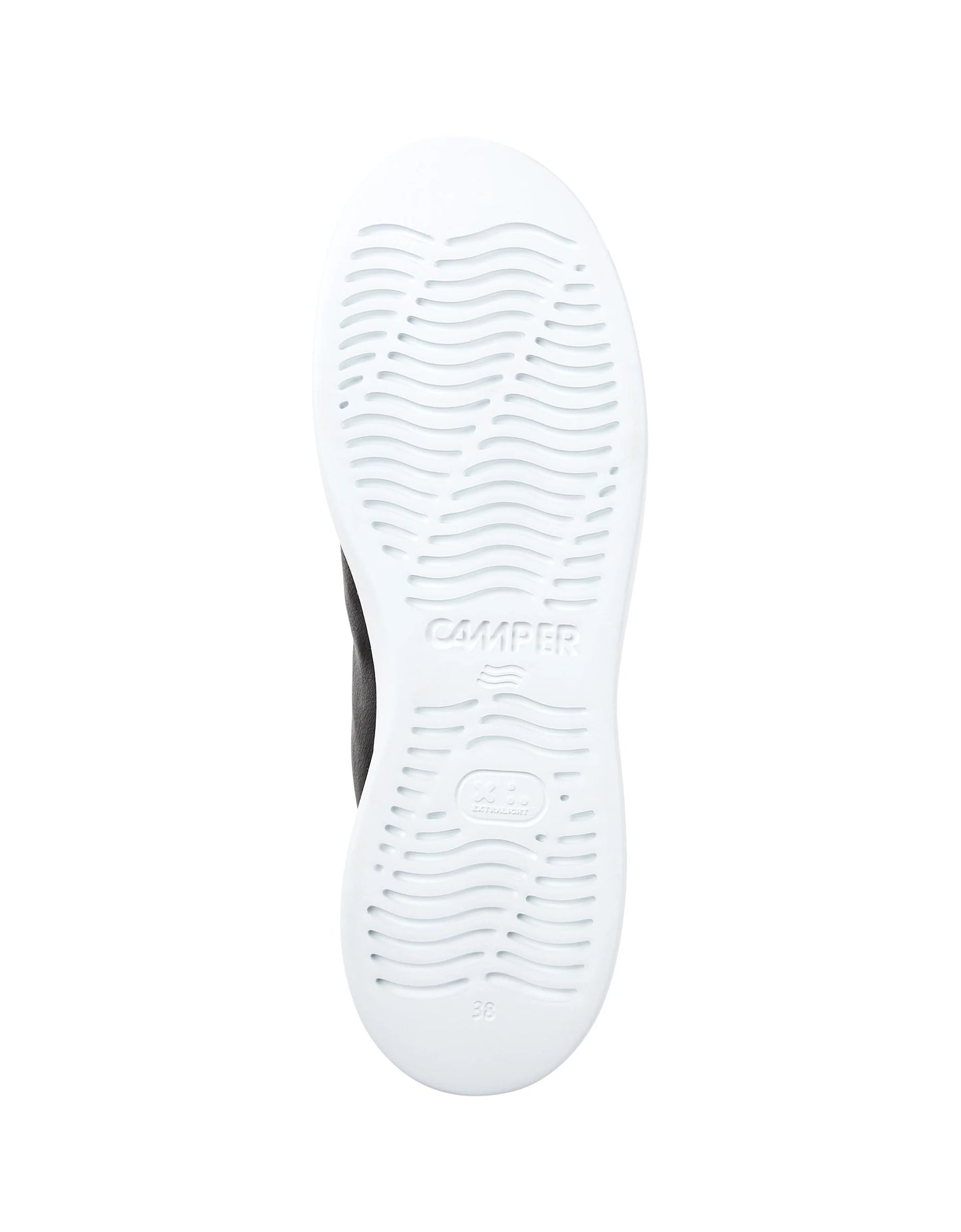 Sneakers Para Mujer De La Marca Camper Modelo Runner Up Rebound Negro/Spin Optic De Color Negro