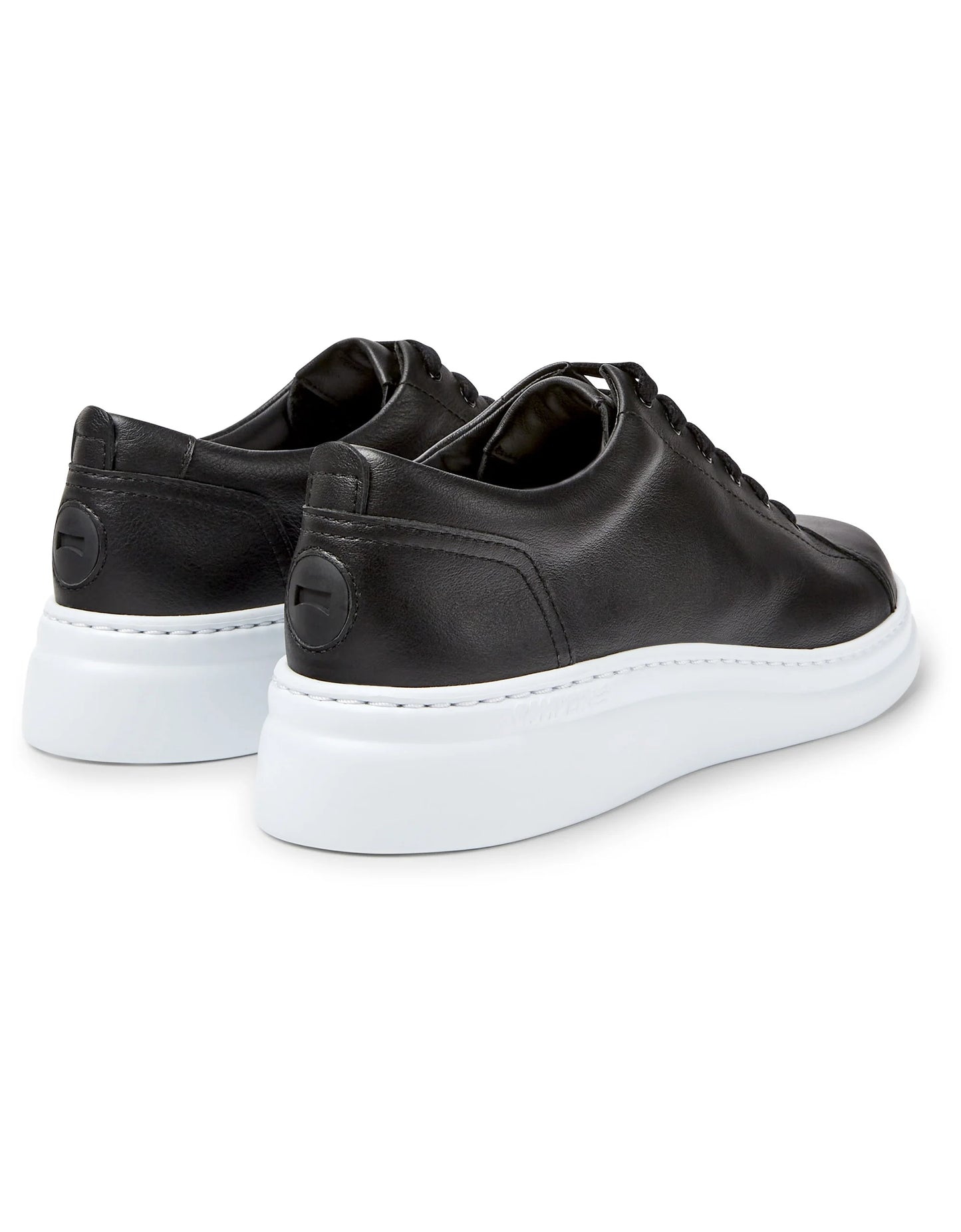 Sneakers Para Mujer De La Marca Camper Modelo Runner Up Rebound Negro/Spin Optic De Color Negro