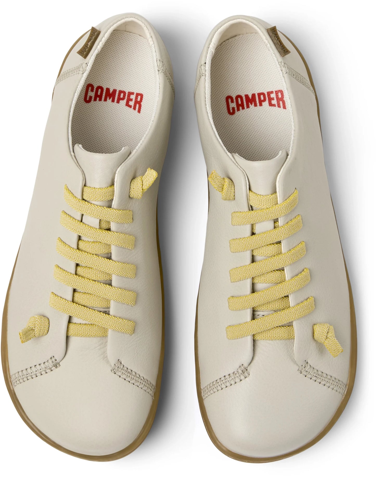 Zapatos Casual Para Mujer De La Marca Camper Modelo Peu Cami Sella Hely (Millo-Hely)/Cami Ry Miel De Color Beige