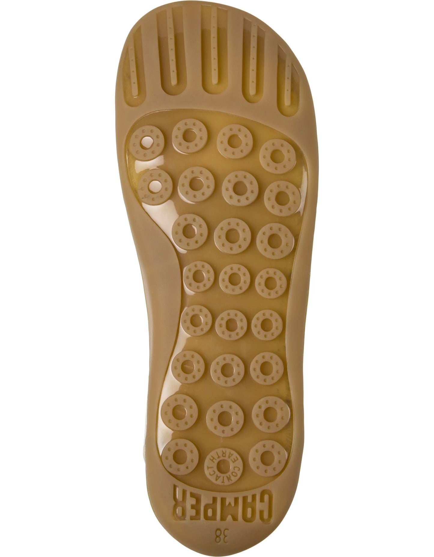 Zapatos Casual Para Mujer De La Marca Camper Modelo Peu Cami Sella Hely (Millo-Hely)/Cami Ry Miel De Color Beige