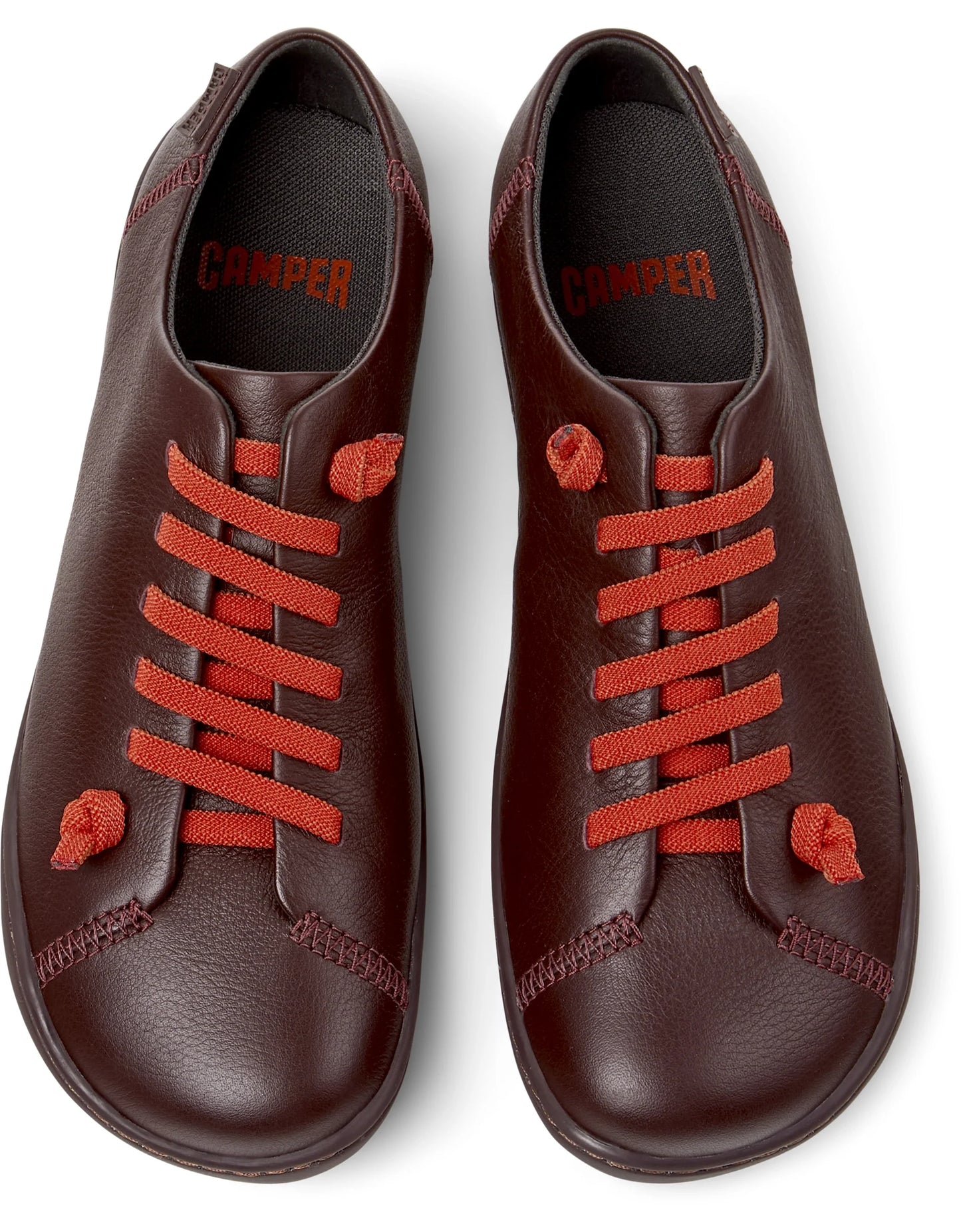 Zapatos Casual Para Mujer De La Marca Camper Modelo Peu Cami Sella Beizos (Geum-Barco)/Cami Ry Beizos De Color Burdeos